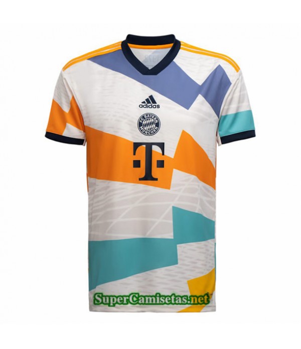 Tailandia Equipacion Camiseta Bayern Munich Estadio Olímpico 50 Aniversario 2022 2023