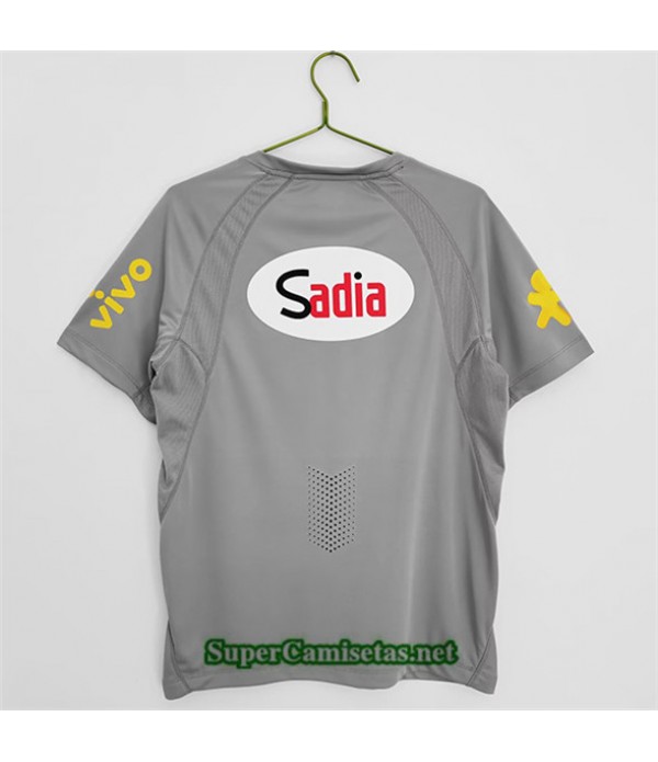 Tailandia Equipacion Camiseta Brasil Gris 2022 2023