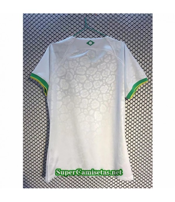 Tailandia Equipacion Camiseta Brasil Mujeres Blanco/verde 2022 2023