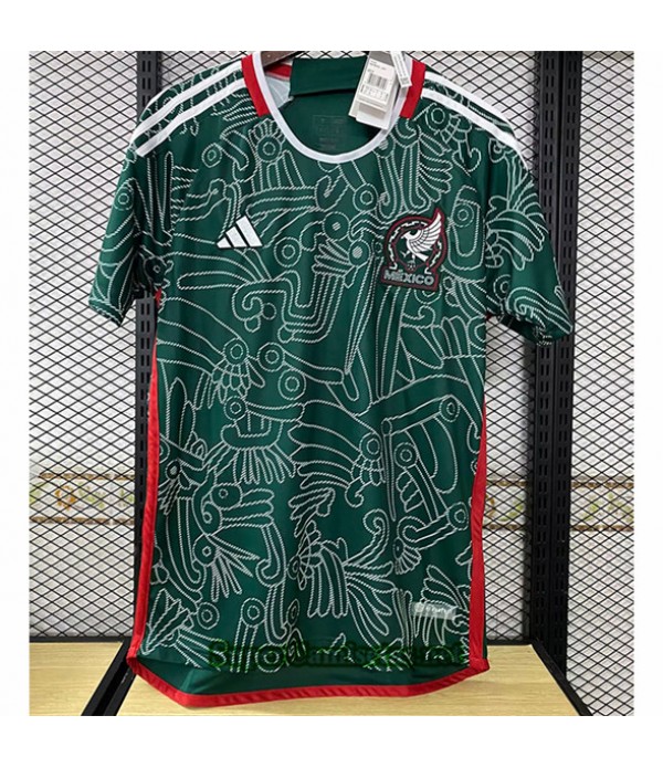 Tailandia Equipacion Camiseta Mexico Vert 2022 202...