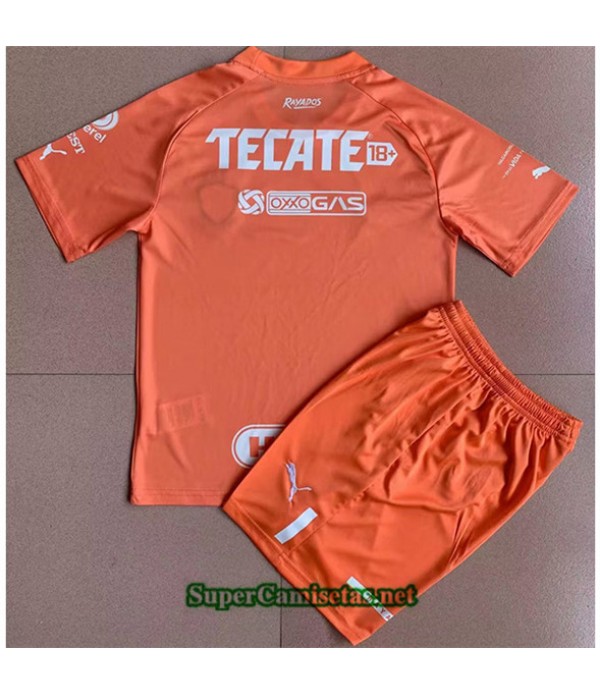 Tailandia Equipacion Camiseta Monterrey Niño Gardien De But Orange 2022 2023