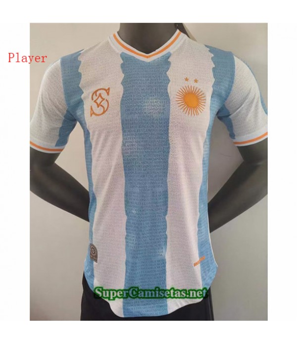Tailandia Equipacion Camiseta Player Argentina Edi...