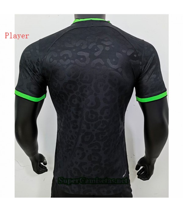 Tailandia Equipacion Camiseta Player Brasil Negro 2022 2023