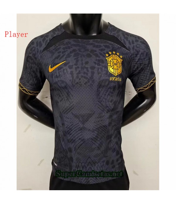 Tailandia Equipacion Camiseta Player Brasil Patter...