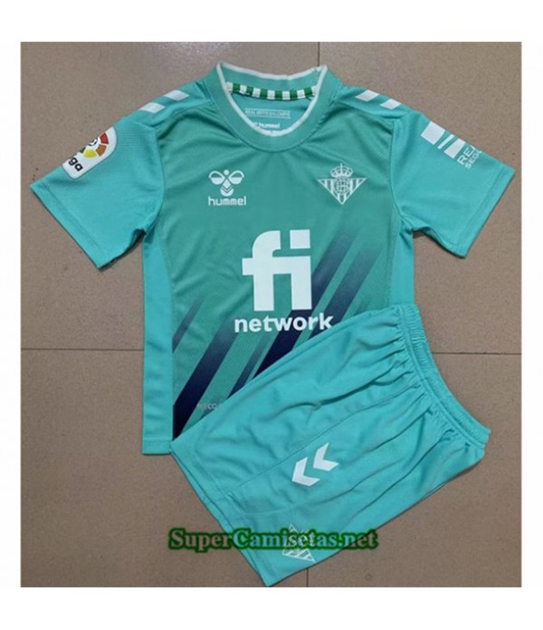 Tailandia Equipacion Camiseta Real Betis Niño Portero 2022 2023