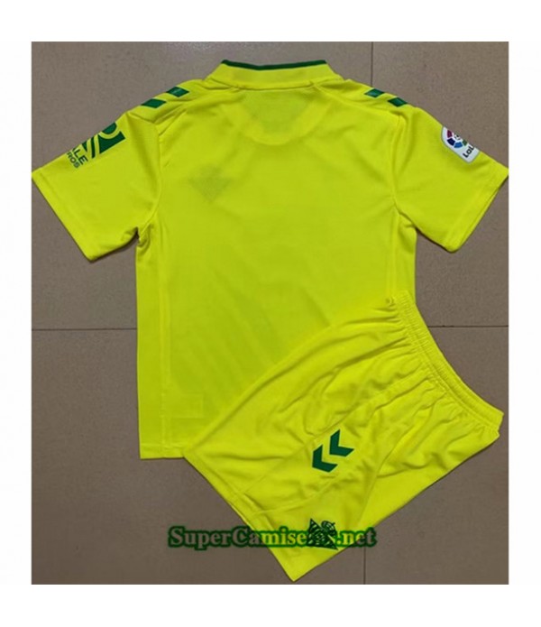Tailandia Equipacion Camiseta Real Betis Niño Portero Amarillo 2022 2023