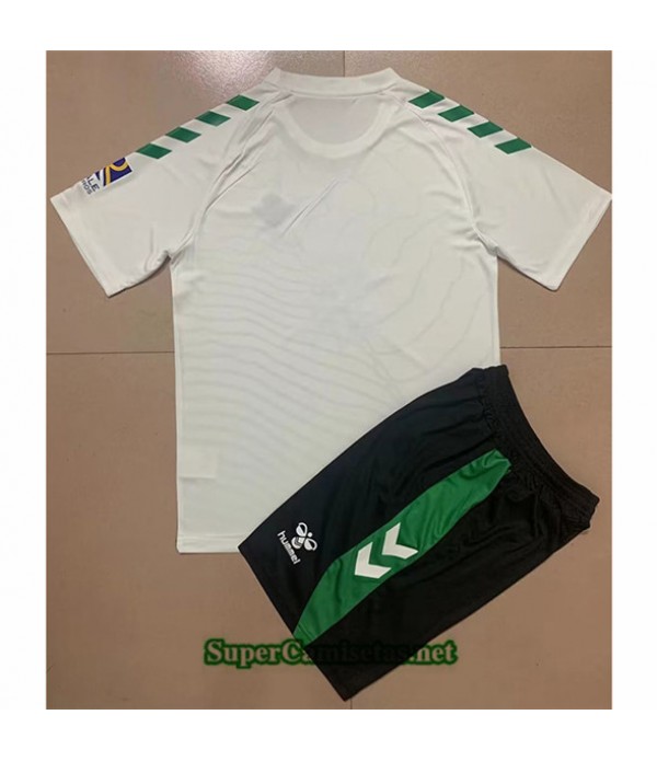 Tailandia Equipacion Camiseta Real Betis Niño Training Blanco 2022 2023