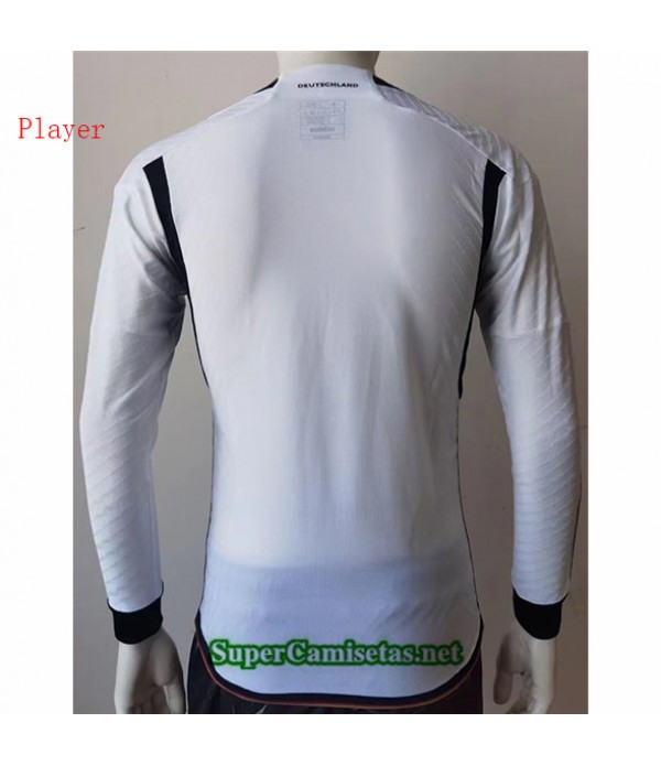 Tailandia Primera Equipacion Camiseta Player Alemania Manga Larga 2022 2023