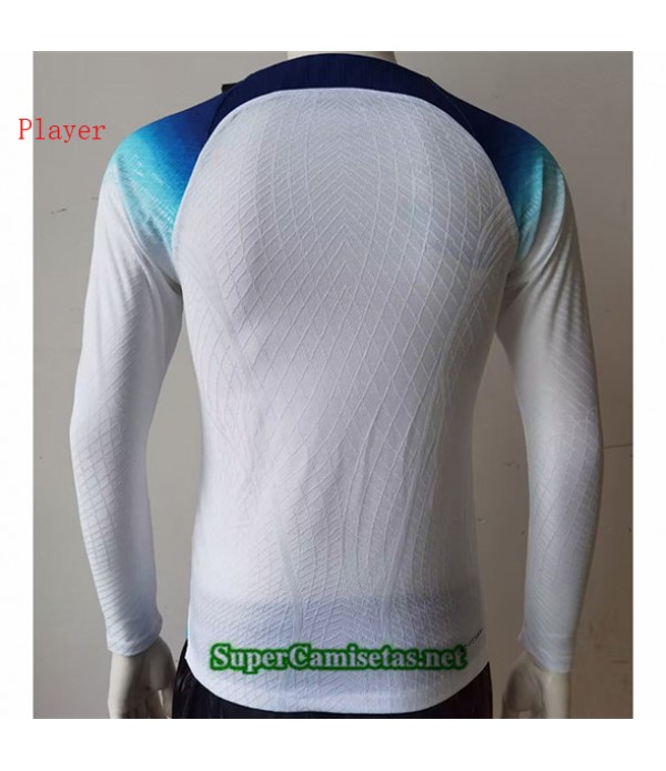 Tailandia Primera Equipacion Camiseta Player Inglaterra Manche Longue 2022 2023