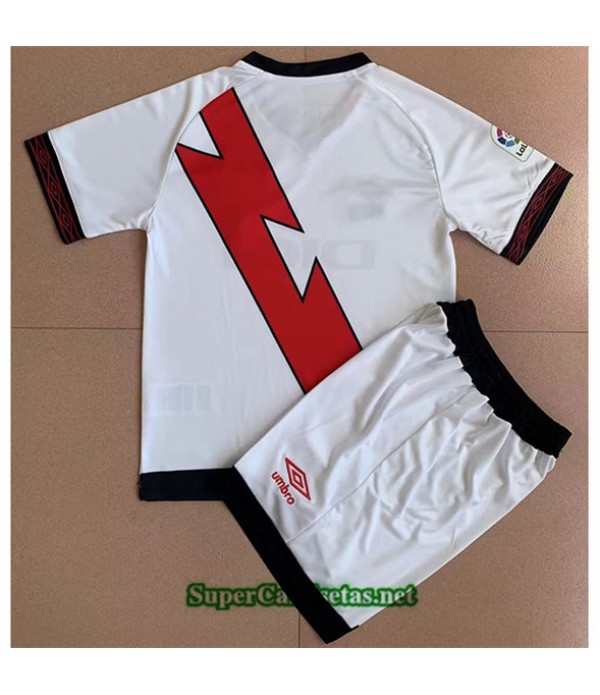 Tailandia Primera Equipacion Camiseta Rayo Vallecano Niño 2022 2023