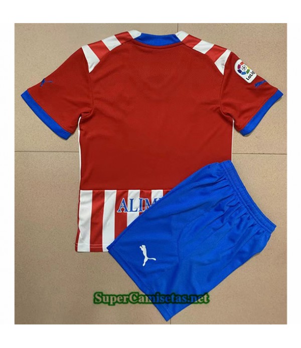 Tailandia Primera Equipacion Camiseta Sporting Gijon Niño 2022 2023