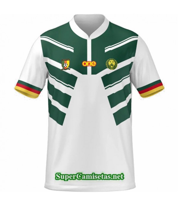 Tailandia Segunda Equipacion Camiseta Camerun Blanc 2022 2023