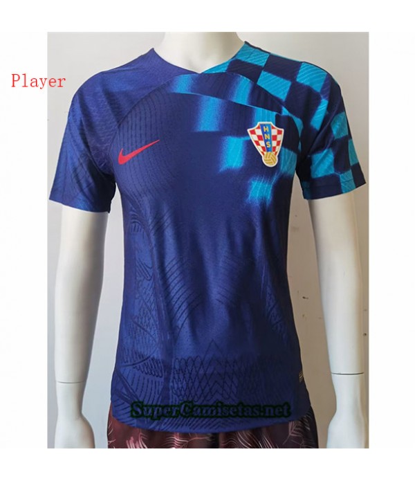 Tailandia Segunda Equipacion Camiseta Player Croacia 2022 2023