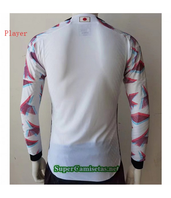 Tailandia Segunda Equipacion Camiseta Player Japon Manche Longue 2022 2023