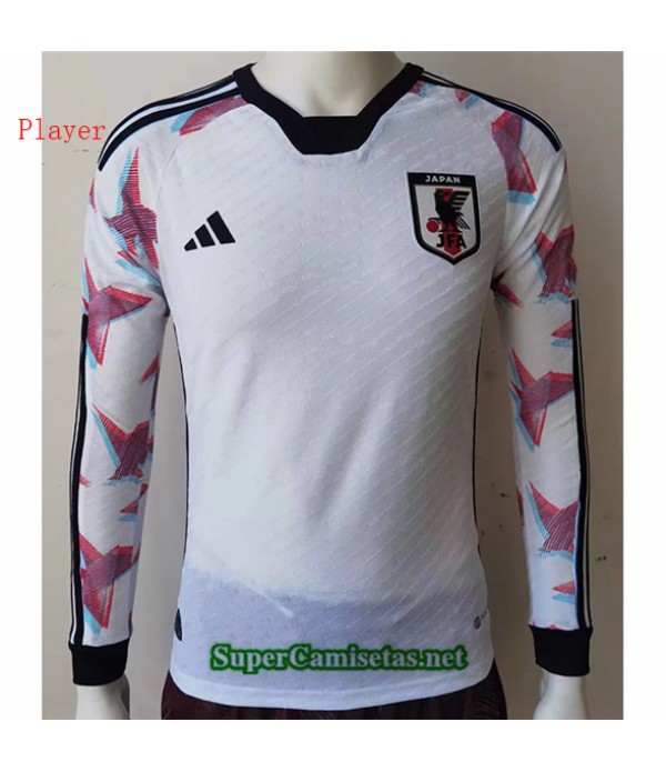 Tailandia Segunda Equipacion Camiseta Player Japon Manche Longue 2022 2023