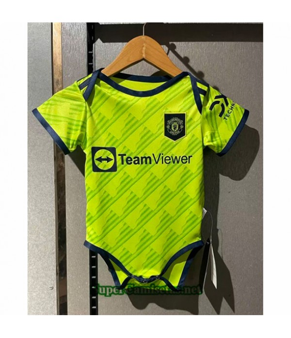 Tailandia Tercera Equipacion Camiseta Manchester United Bebé 2022 2023