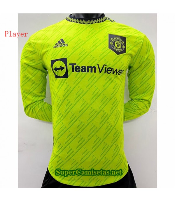 Tailandia Tercera Equipacion Camiseta Player Manch...