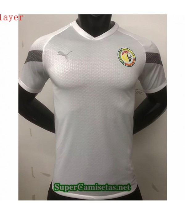 Tailandia Entrenamiento Equipacion Camiseta Player Senegal Blanco 2022 2023