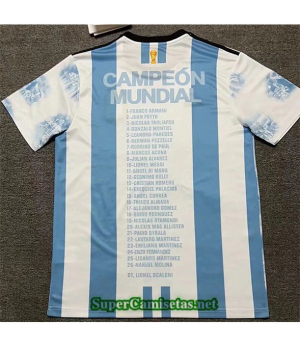 Tailandia Equipacion Camiseta Argentina Campeón Conmemorativo 2022 2023