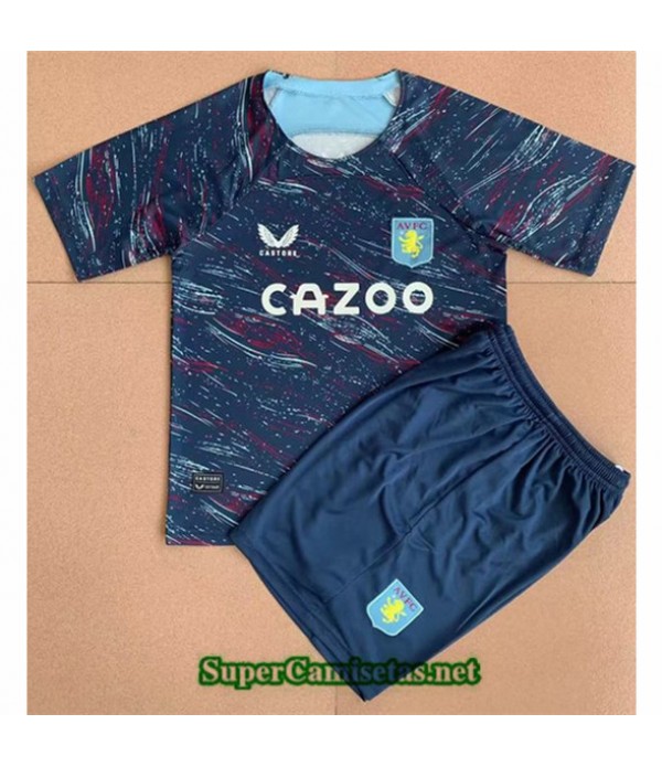 Tailandia Equipacion Camiseta Aston Villa Niño 2023 2024