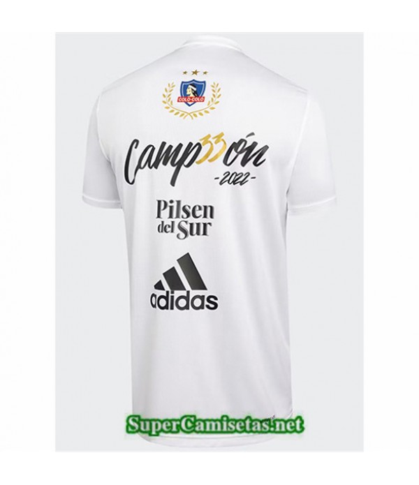 Tailandia Equipacion Camiseta Colo Colo Blanco 2022 2023