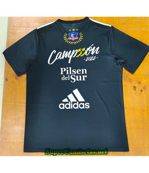 Tailandia Equipacion Camiseta Colo Colo T Shirt Negro 2022 2023