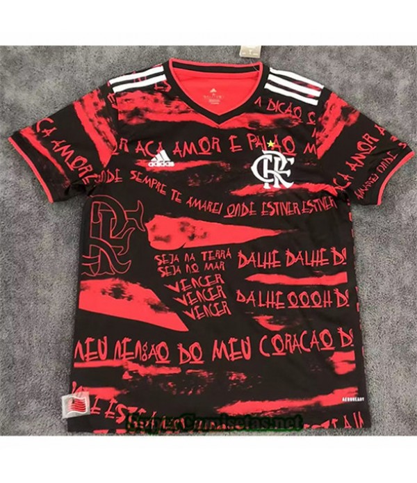 Tailandia Equipacion Camiseta Flamengo Entrenamien...