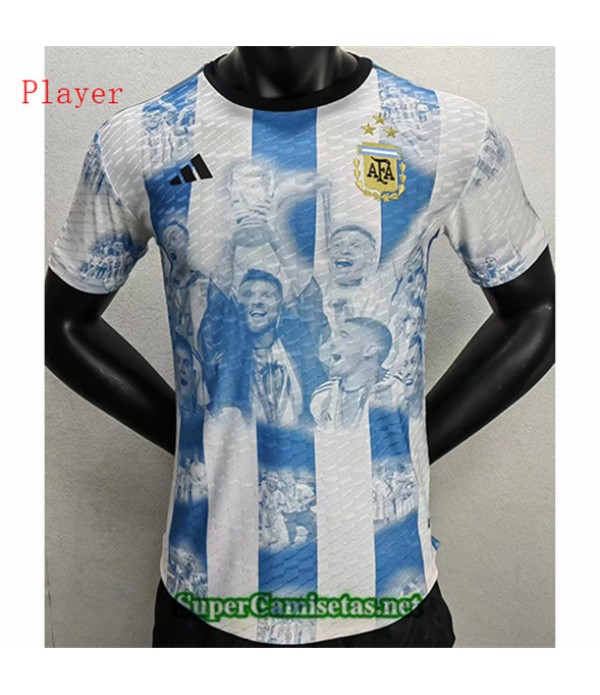 Tailandia Equipacion Camiseta Player Argentina Cam...