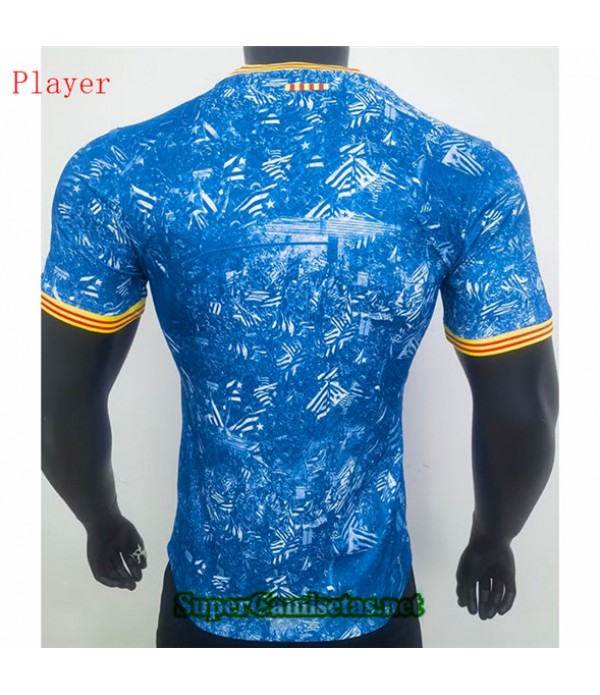 Tailandia Equipacion Camiseta Player Barcelona Azul 2022 2023