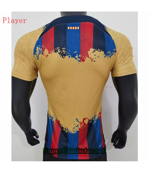 Tailandia Equipacion Camiseta Player Barcelona Classic 2022 2023