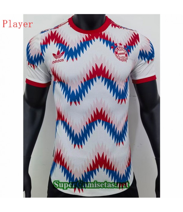 Tailandia Equipacion Camiseta Player Bayern Munich Camuflaje 2022 2023
