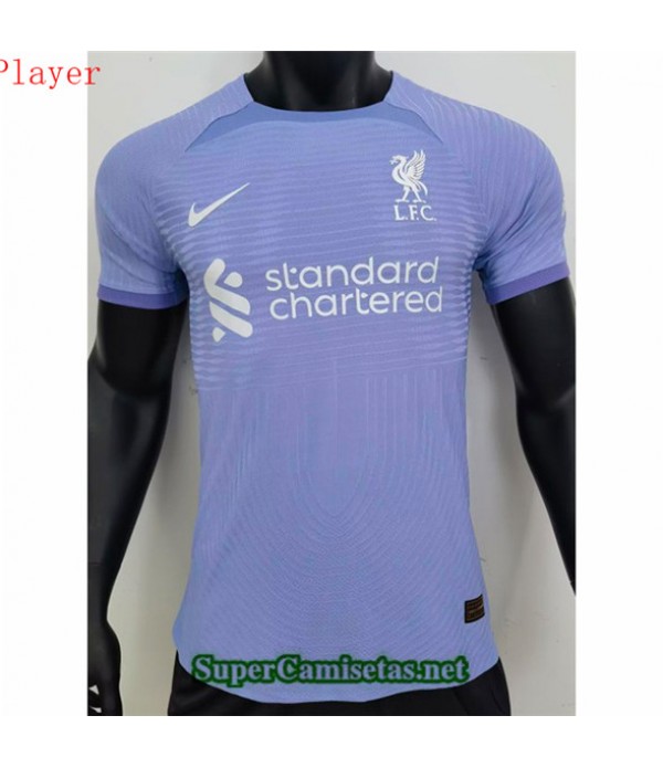 Tailandia Equipacion Camiseta Player Liverpool Pur...