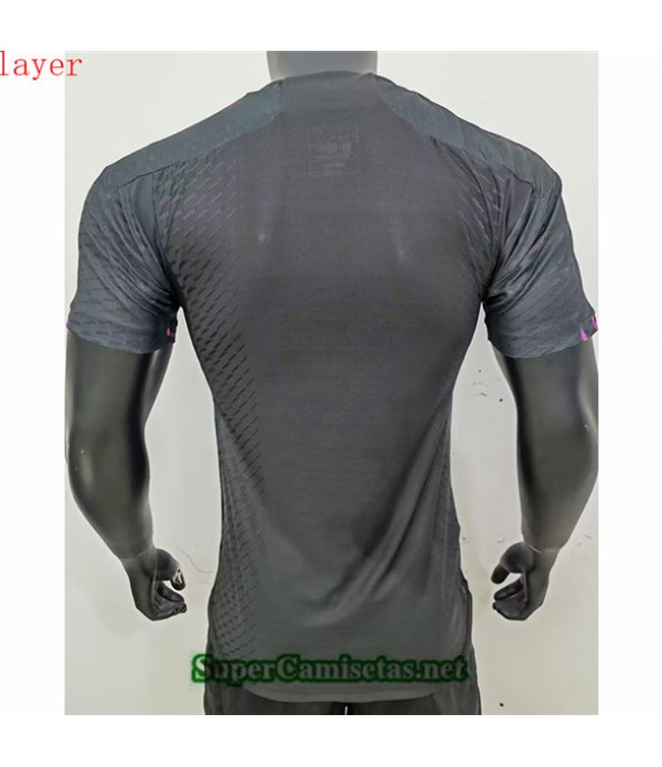 Tailandia Equipacion Camiseta Player Real Madrid Negro/rojo 2023 2024