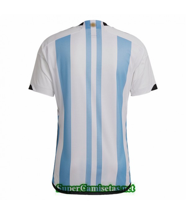 Tailandia Primera Equipacion Camiseta Argentina 3 Star 2022 2023