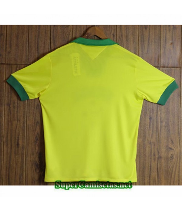 Tailandia Primera Equipacion Camiseta Clasicas Brasil Hombre 1958