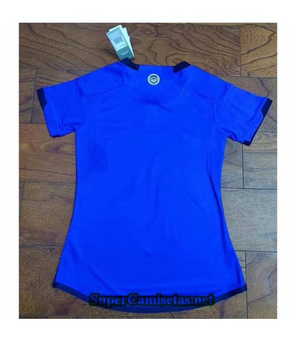 Tailandia Primera Equipacion Camiseta Cruzeiro Mujer Azul 2023 2024