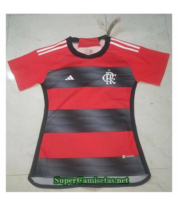 Tailandia Primera Equipacion Camiseta Flamengo Mujer 2023 2024