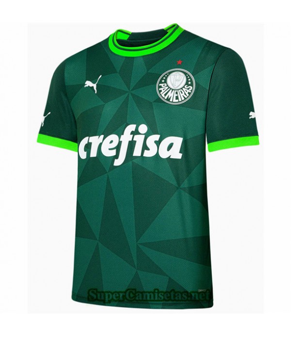 Tailandia Primera Equipacion Camiseta Palmeiras Verde 23 24
