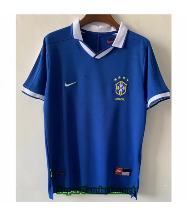Tailandia Segunda Equipacion Camiseta Clasicas Brasil Hombre 1997
