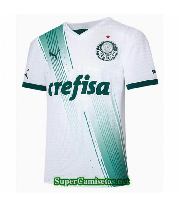 Tailandia Segunda Equipacion Camiseta Palmeiras Blanco 2023 2024