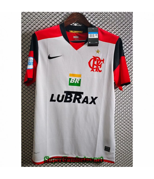 Tailandia Blanc Equipacion Camiseta Clasicas Flamengo 2008 09 Tienda