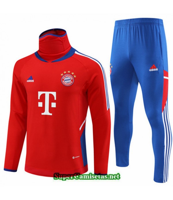 Tailandia Camiseta Chandal Bayern Munich Niño Rojo 2022 2023 Tienda