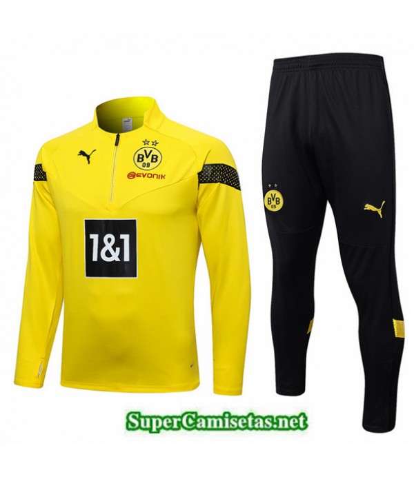 Tailandia Camiseta Chandal Dortmund Amarillo 2022 2023 Tienda