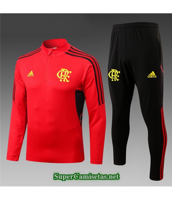 Tailandia Camiseta Chandal Flamengo Niño Rojo 2022 2023 Replicas