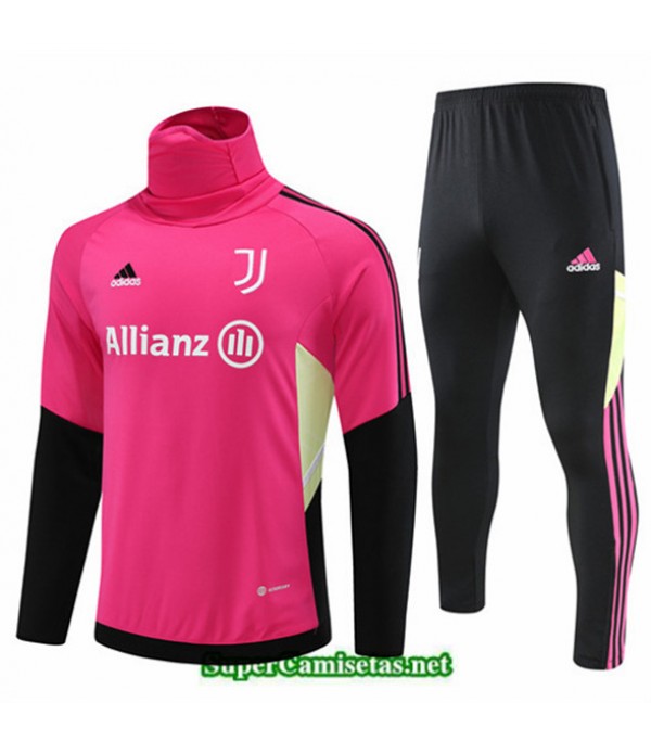 Tailandia Camiseta Chandal Juventus Rosa 2022 2023 Replicas