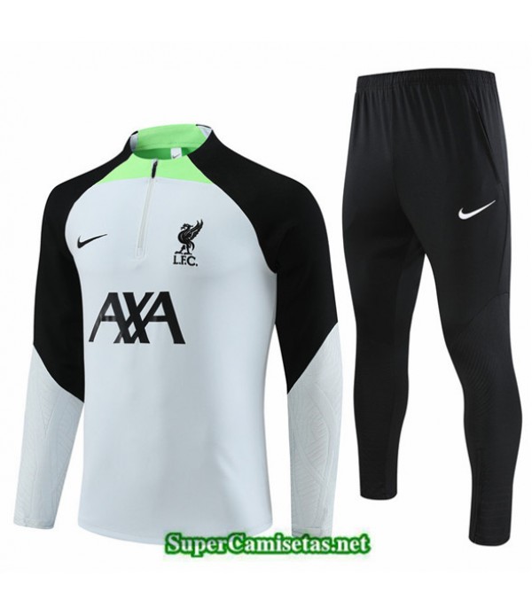 Tailandia Camiseta Chandal Liverpool Blanco 2022 2023 Tienda