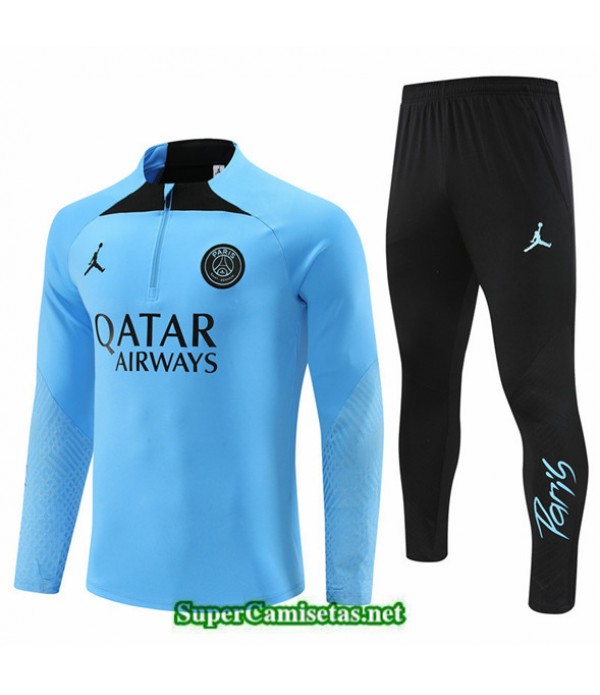 Tailandia Camiseta Chandal Paris Psg Azul 2023 2024 Baratas
