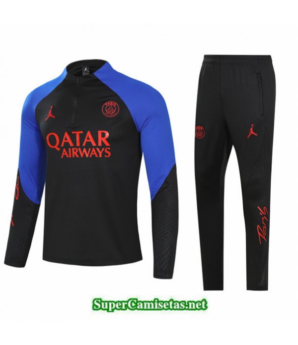 Tailandia Camiseta Chandal Paris Psg Niño Negro 2022 2023 Tienda