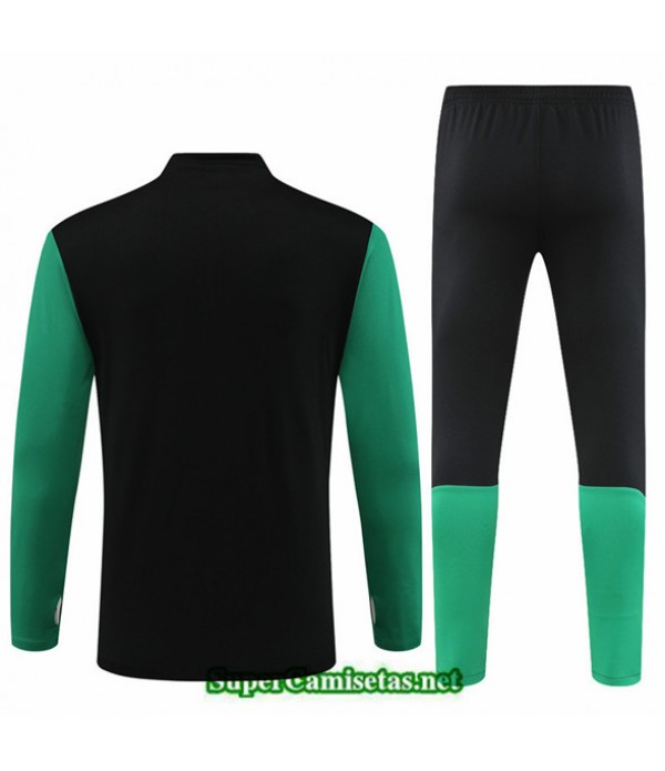 Tailandia Camiseta Chandal Real Betis Niño Negro 2022 2023 Diseño