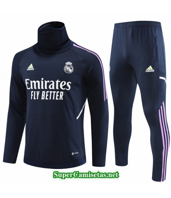 Tailandia Camiseta Chandal Real Madrid Niño Azul ...